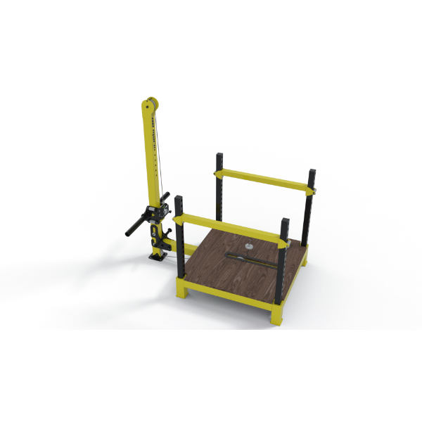 Belt Squat with Adjustable Side Arms