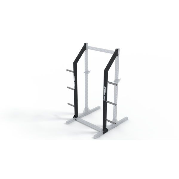 Squat Rack Weight Storage Attachment